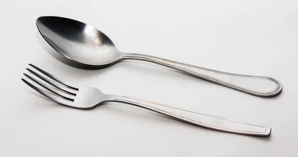 Utensilios de cuchara tenedor para alimentos —  Fotos de Stock