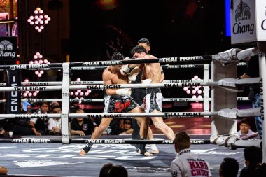 Payak-Samui Lukiaoporongtom-Tayland ve Tayland kavga 2016 yılında Özbekistan'ın Bobur Tagaev Kromsappasamit