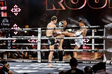 Tayland Sudsakorn Sor.Klinmee ve Antoine Pinto Tay Fransa 2016 mücadele