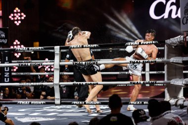 Tayland Sudsakorn Sor.Klinmee ve Antoine Pinto Tay Fransa 2016 mücadele