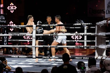 Tayland Sudsakorn Sor.Klinmee ve Antoine Pinto Tay Fransa 2016 mücadele