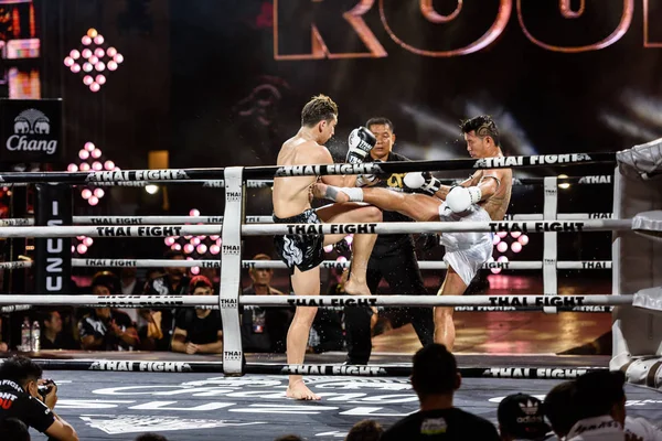 Tayland Sudsakorn Sor.Klinmee ve Antoine Pinto Tay Fransa 2016 mücadele