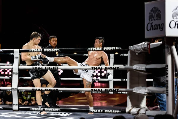 Tayland Sudsakorn Sor.Klinmee ve Antoine Pinto Tay Fransa 2016 mücadele