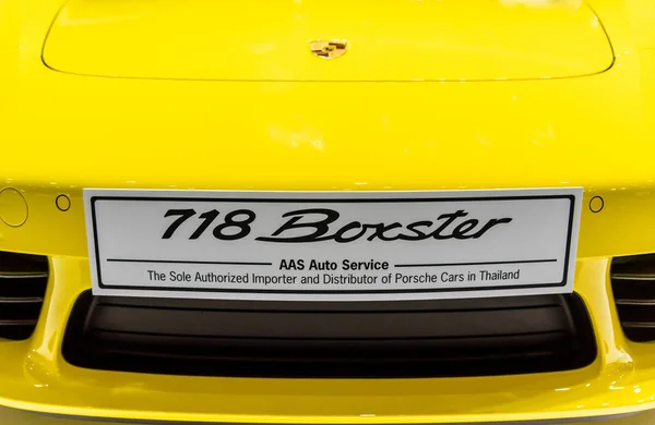 Porsche 718 Boxster车. — 图库照片