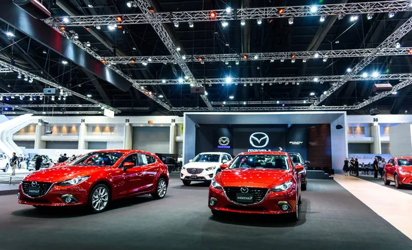 Mazda Booth na displeji v Thajsku mezinárodní Motor Expo 2016. — Stock fotografie