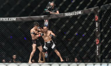 'Ölümcül Yıldız' Tayland 'dan Sagetdao Petpayathai ve Jimmy' Susturucu 'Filipinler' den Yabo Tek Şampiyonada 'Dünyanın Savaşçısı'