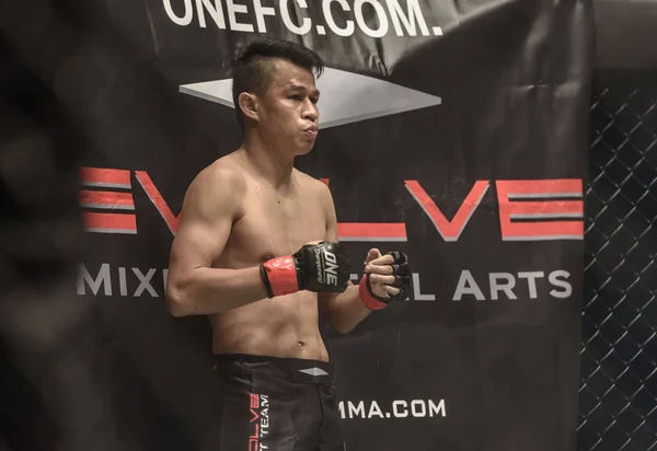 'Estrella Mortal' Sagetdao Petpayathai de Tailandia en un Campeonato 'Guerrero del Mundo' —  Fotos de Stock