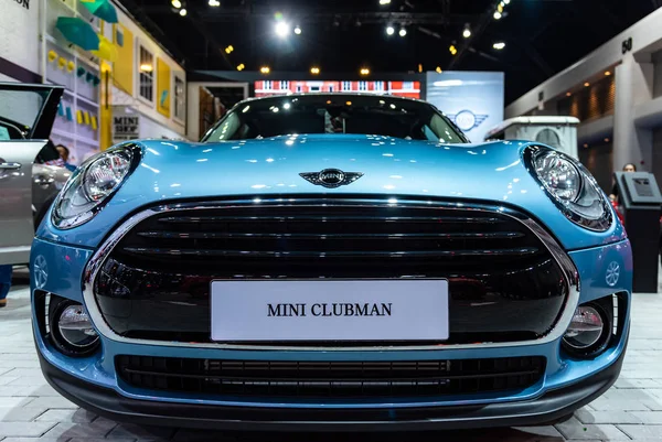 Mini Clubman on display at The 39th Bangkok International Motor Show : Revolution in motion. — Stock Photo, Image