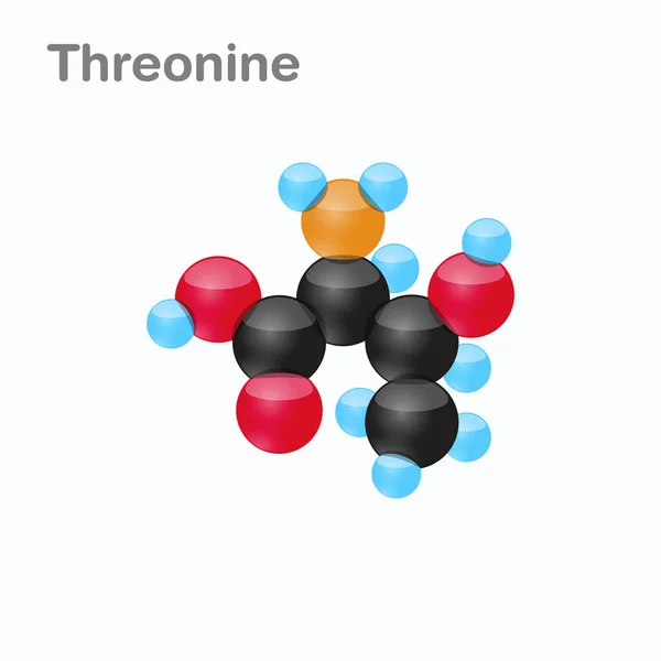 Treonin, Thr, protein biyosentezi içinde kullanılan bir amino asit molekülünün