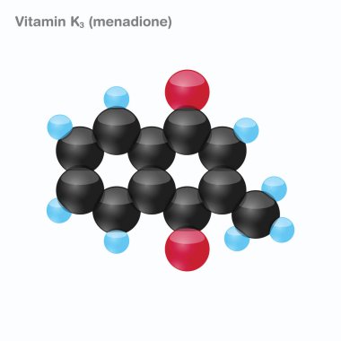 Vitamin K3 (menadione) clipart