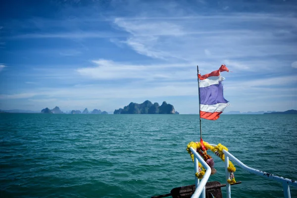 Phi Phi Island Thailand Boat Phi Phi Island Thailand — Stock Photo, Image