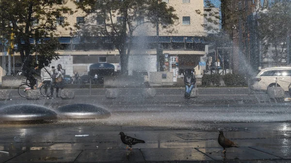 Street fountain — Stock Photo, Image