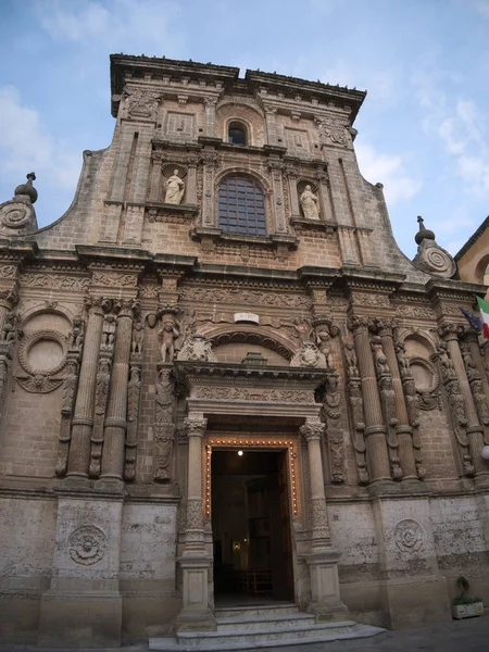 Église romane à Nardo, Italie — Photo