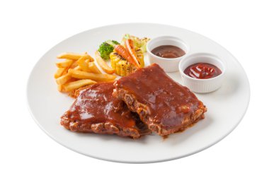 Barbekü kaburga biftek