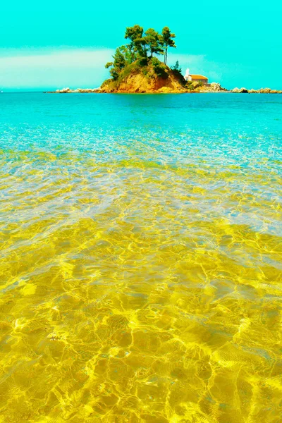 Agios Nikolaos Beach Elinica Evia Řecko — Stock fotografie