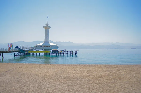 Lugar famoso para viajar em Eilat — Fotografia de Stock