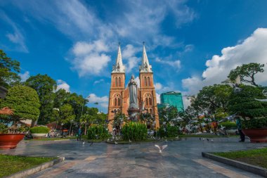 Notre-Dame Katedrali Saigon Bazilikası, resmen Our Lady Katedrali Basilica of Immaculate Conception Ho Chi Minh City, Vietnamthe Katedrali Basilica of Our Lady Immaculate Conception veya als şehir merkezinde bulunan bir katedral olduğunu.