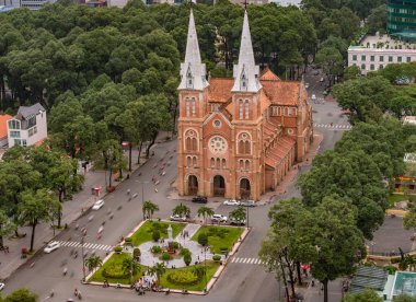 Notre-Dame Katedrali Saigon Bazilikası, resmen Our Lady Katedrali Basilica of Immaculate Conception Ho Chi Minh City, Vietnamthe Katedrali Basilica of Our Lady Immaculate Conception veya als şehir merkezinde bulunan bir katedral olduğunu.