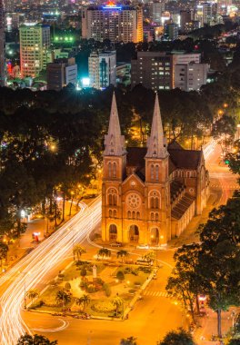 Notre-Dame Katedrali Saigon Bazilikası, resmen Our Lady Katedrali Basilica of Immaculate Conception Ho Chi Minh City, Vietnamthe Katedrali Basilica of Our Lady Immaculate Conception veya als şehir merkezinde bulunan bir katedral olduğunu.