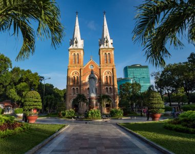 Notre-Dame Katedrali Saigon Bazilikası, resmen Our Lady Katedrali Basilica of Immaculate Conception Ho Chi Minh City, Vietnamthe Katedrali Basilica of Our Lady Immaculate Conception veya als şehir merkezinde bulunan bir katedral olduğunu.