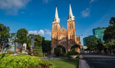 Notre-Dame Katedrali Saigon Bazilikası, resmen Our Lady Katedrali Basilica of Immaculate Conception Ho Chi Minh City, Vietnamthe Katedrali Basilica of Our Lady Immaculate Conception veya als şehir merkezinde bulunan bir katedral olduğunu.