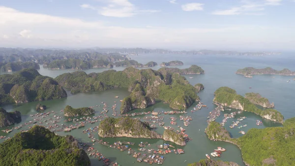 Cat Island Cima Baía Lan Hai Phong Vietname — Fotografia de Stock