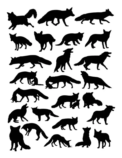 Fox ayrıntı siluet. Vektör, illüstrasyon. Sembol, logo, web simgesi, maskot, işaret veya herhangi bir tasarım için iyi kullanmak istiyorum.