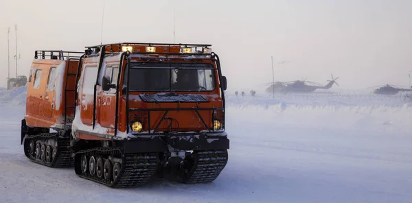 Terenowy Lotnisku Polar — Zdjęcie stockowe