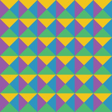 soyut renkli geometrik desen