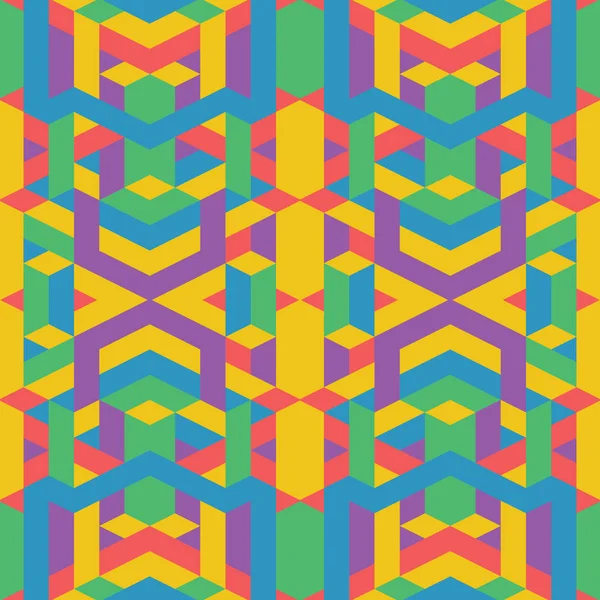 soyut renkli geometrik desen 