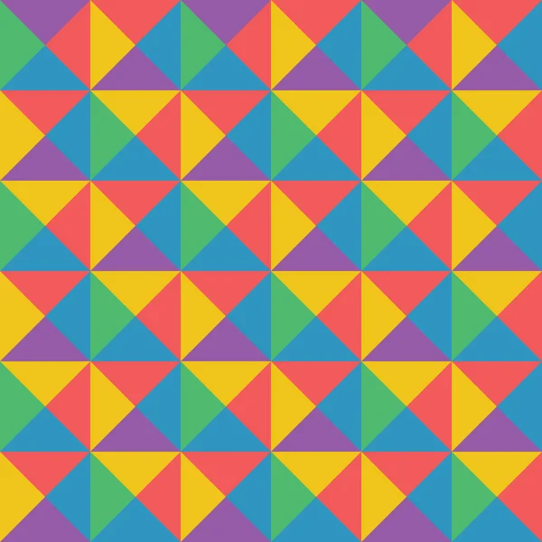 Padrão geométrico colorido abstrato — Vetor de Stock