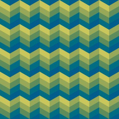 Soyut geometrik grafik desen yeşil renk tonu arka plan