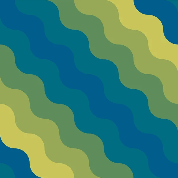 Patrón gráfico geométrico abstracto color verde tono fondo — Vector de stock