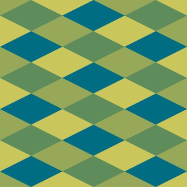 Soyut geometrik grafik desen yeşil renk tonu arka plan