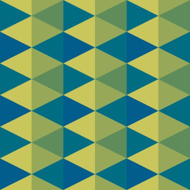 Soyut geometrik grafik desen yeşil renk tonu arka plan