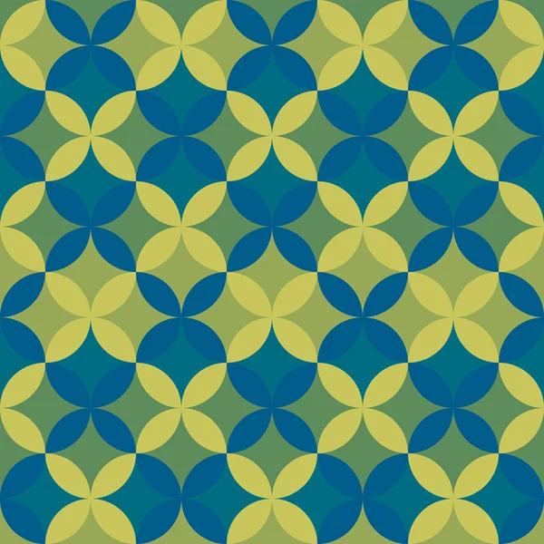 抽象几何图案绿色颜色色调背景 — 图库矢量图片