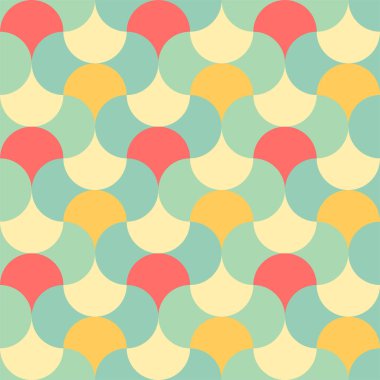 pastel renk tonu geometrik desenler arka plan