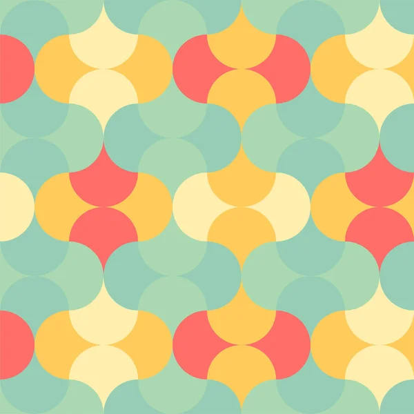 Abstract achtergrond in pastel kleur Toon geometrische patronen — Stockvector