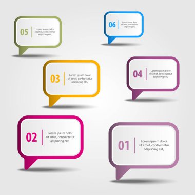 İş Infographics tasarım öğeleri şekil