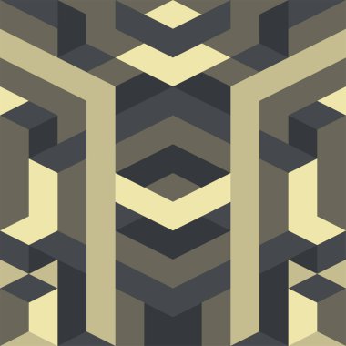 Soyut geometrik desen vektör Gotik sanat deco