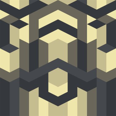 Soyut geometrik desen vektör Gotik sanat deco