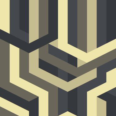 Soyut geometrik desen vektör Gotik sanat deco