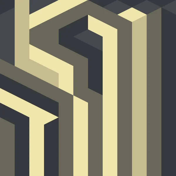 抽象的な幾何学的なパターン ベクトル ゴシック アールデコ — ストックベクタ