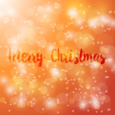 Neşeli Noel vektör soyut bokeh arka plan bulanıklık. Festival d