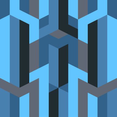 Soyut geometrik desen vektör Gotik sanat deco