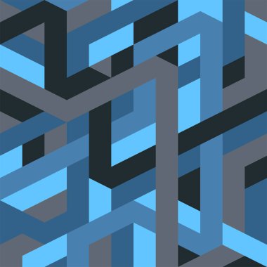 Soyut geometrik desen vektör Gotik sanat deco