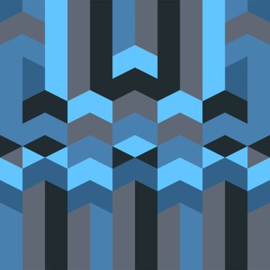 Soyut geometrik desen vektör Gotik sanat deco