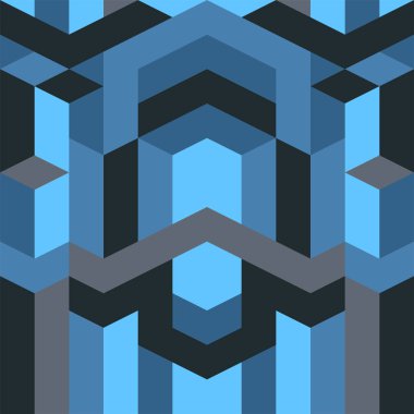 Soyut geometrik desen vektör Gotik sanat deco