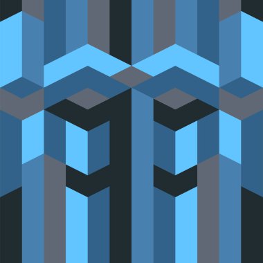 Soyut geometrik desen vektör Gotik sanat deco