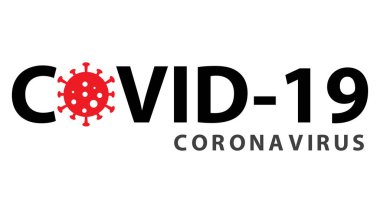 Covid-19 koronavirüs salgını çok az. Ev karantinasında kalın. Sağlık ve tıbbi vektör.